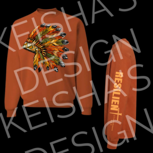 Resilient Headdress Sweater 2 Corinthians 4:8-9